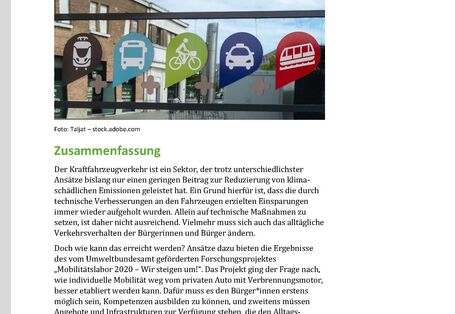 Cover von 2023_06_12_Fact Sheet_Alternativen_um_privaten_Auto