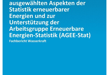 Cover des Fachberichts Wasserkraft