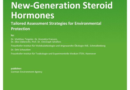 Cover des Berichts "New-Generation Steroid Hormones"