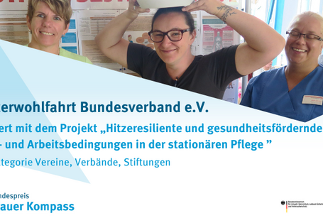 Das Grafik zeigt das nominierte Projekt der AWO Bundesverband e. V.