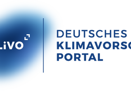 Das Bild zeigt das Logo des Deutschen Klimavorsorgeportals (kurz: KLiVO-Portal)