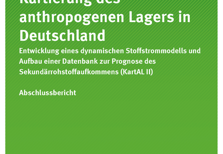 Cover der Publikation Texte 58/2017 Kartierung des anthropogenen Lagers in Deutschland
