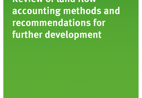 Cover of publication 77/2017 Review of land flow accounting methods and recommendations for further development