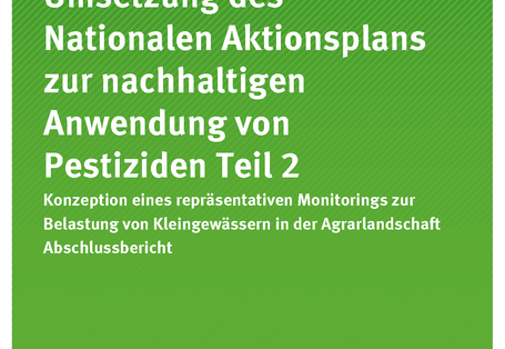 Cover der Publikation Texte 08/2019 Umsetzung des Nationalen Aktionsplans zur nachhaltigen Anwendung von Pestiziden Teil 2