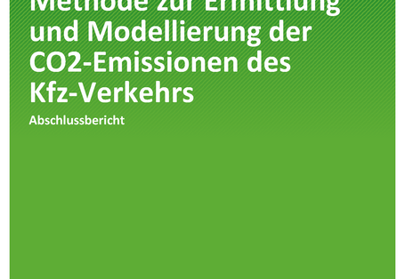 Cover der Publikation TEXTE 231/2020 Erarbeitung einer Methode zur Ermittlung und Modellierung der CO2-Emissionen des Kfz-Verkehrs