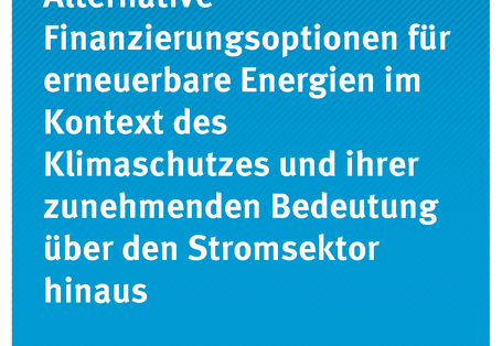 Cover der Publikation Climate Change 20/2018 Alternative Finanzierungsoptionen für erneuerbare Energien im Kontext des Klimaschutzes und ihrer zunehmenden Bedeutung über den Stromsektor hinaus