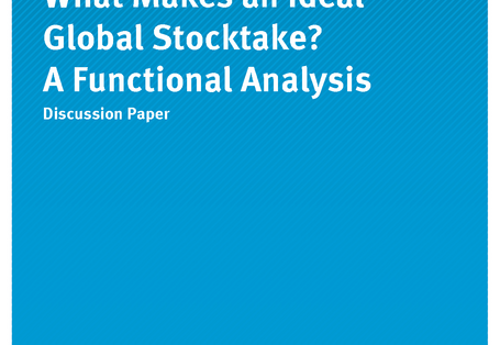 Cover der Publikation Climate Change 22/2018 What Makes an Ideal Global Stocktake? A Functional Analysis