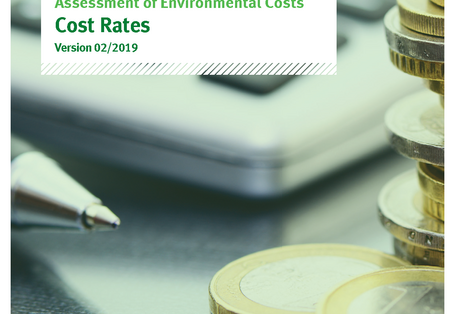 Cover of publication Methodological Convention 3.0 for the Assessment of Environmetal Costs - Cost Rates