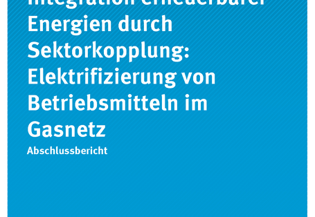 Cover der Publikation CLIMATE CHANGE 04/2019 Integration erneuerbarer Energien durch Sektorkopplung: Elektrifizierung von Betriebsmitteln im Gasnetz