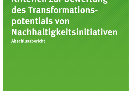 Cover der Publikation TEXTE 33/2019 Kriterien zur Bewertung des Transformationspotentials von Nachhaltigkeitsinitiativen