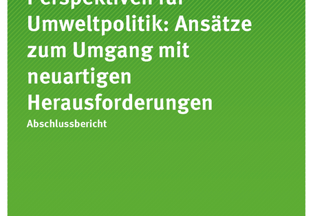 Cover der Publikation TEXTE 83/2019 Perspektiven für Umweltpolitik: Ansätze zum Umgang mit neuartigen Herausforderungen