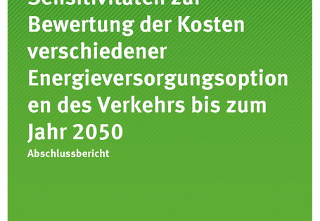 Cover der Publikation TEXTE 114/2019 Sensitivitäten zur Bewertung der Kosten verschiedener Energieversorgungsoptionen des Verkehrs bis zum Jahr 2050
