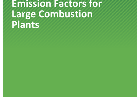 Cover of publication TEXTE 141/2019 Updating the Emission Factors for Large Combustion Plants