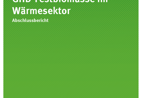 Cover der Publikation TEXTE 27/2020 GHD-Festbiomasse im Wärmesektor