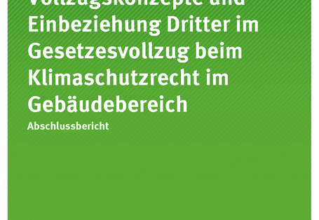 Cover der Publikation TEXTE 37/2020 Vollzugskonzepte und Einbeziehung Dritter im Gesetzesvollzug beim Klimaschutzrecht im Gebäudebereich
