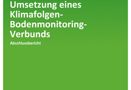 Cover der Publikation TEXTE 41/2020 Konzeption und Umsetzung eines Klimafolgen-Bodenmonitoring-Verbunds