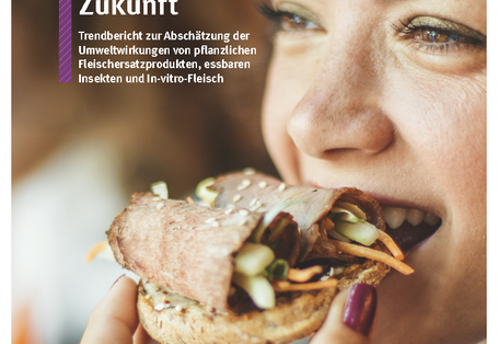 Cover der Fachbroschüre Fleisch der Zukunft
