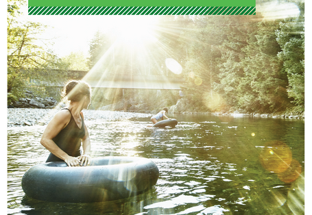 Cover der Broschüre Leitfaden zum Umgang mit „kurzzeitigen Verschmutzungen“ in Flussbadegewässern