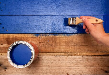 Lacke können flüchtige organische Verbindungen (VOC) freisetzen