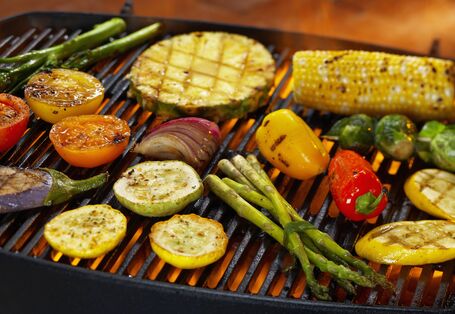 Gemüse auf dem Grill