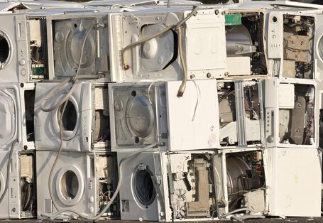 Alte Waschmaschinen