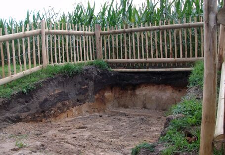 Begehbares Bodenprofil