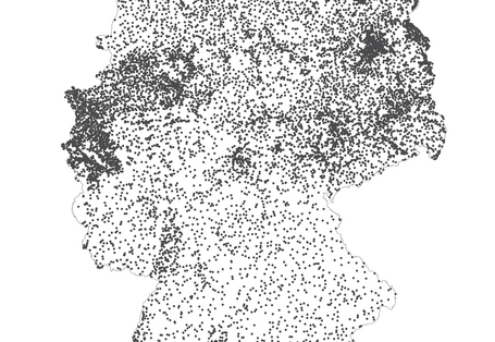 Karte 1: Messstellen zur Überwachung des mengenmäßigen und chemischen Zustands nach EU-Wasserrahmenrichtlinie in Deutschland