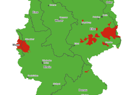 Mengenmäßiger Zustand der Grundwasserkörper in Deutschland