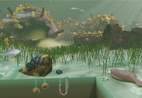 Kontamination von Meeresfrüchten durch Kontakt mit freiliegenden Sprengstoffen aus durchrostender Munition