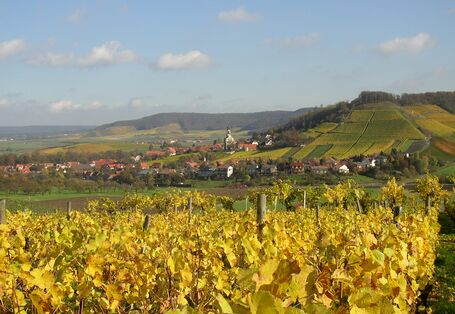 Die Landschaft an der Station Castell