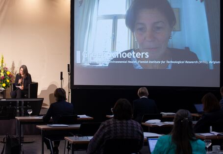 Claudia Röhl (State Agency for Social Services, Schleswig-Holstein, Germany), Greet Schoeters (VITO - Flemish Institute for Technological Research NV, Mol, Belgium)