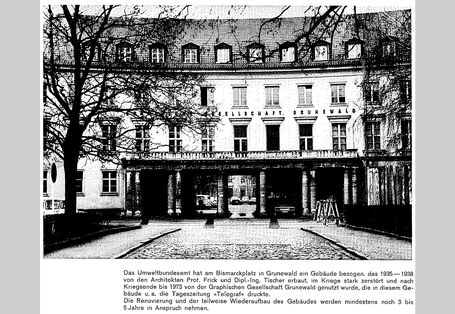 UBA -ebäude am Bismarckplatz