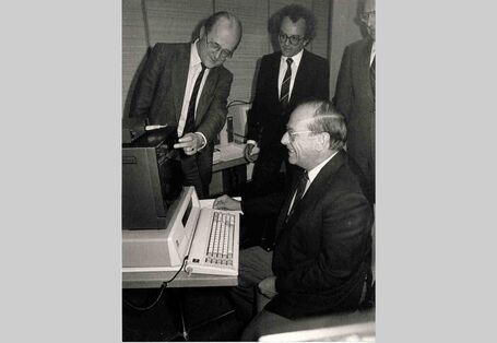 Vorstellung des Selbstwähldienstes 1984