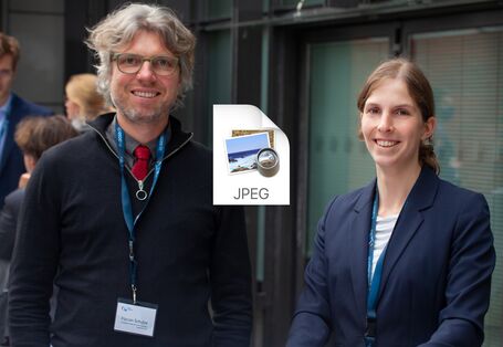 Florian Schulze (European Center for Environmental Medicine), Nora Lemke (German Environment Agency, UBA)