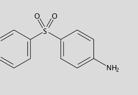 Strukturformel von Dapsone