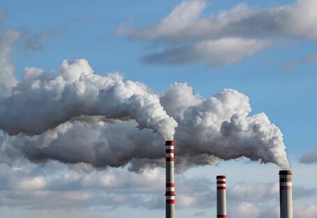 rauchende Schornsteine