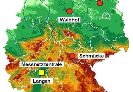 Luftmessnetz des Umweltbundesamtes (C) Umweltbundesamt