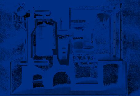 Modell einer Abfallverbrennungsanlage