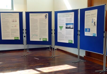 Wider die Verschwendung II - Posterwand