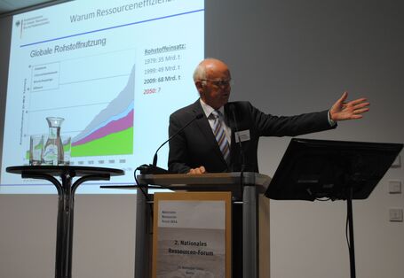 Reinhard Kaiser, Leiter der Unterabteilung Ressourceneffizienz, Bodenschutz, Bundesministerium für Umwelt, Naturschutz, Bau und Reaktorsicherheit