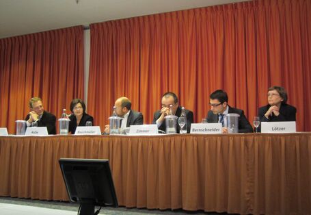National Resources Forum 2012 – Ott, Mrs.Kolbe, Bauchmüller, Zimmer, Bernschneider, Mrs. Lötzer