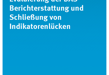 Cover Climate Change 13/2015 Evaluierung der DAS – Berichterstattung und Schließung von Indikatorenlücken