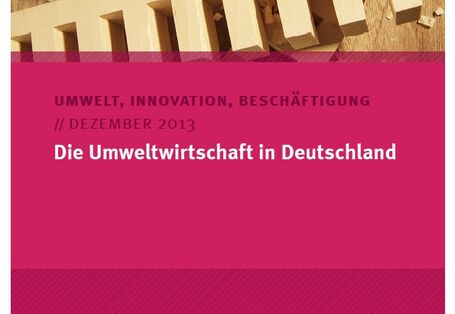 Cover Die Umweltwirtschaft in Deutschland