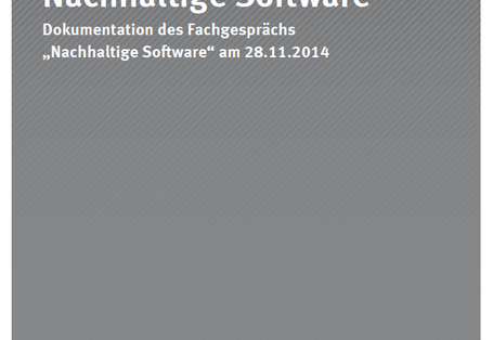 Cover Nachhaltige Software