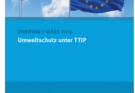 Cover Umweltschutz unter TTIP