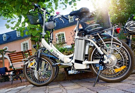E-Bike in der Stadt