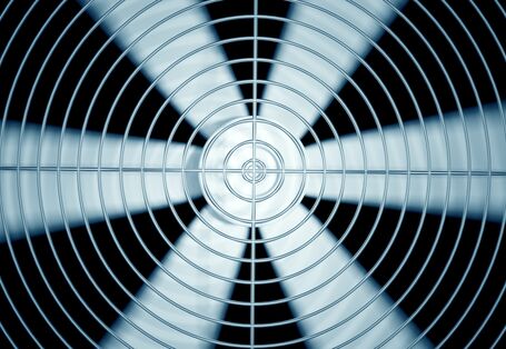 laufender Ventilator