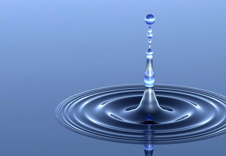 slow-motion Wassertropfen