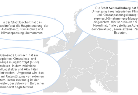 Beispiele für Ansätze zur organisatorischen Verankerung von Anpassung