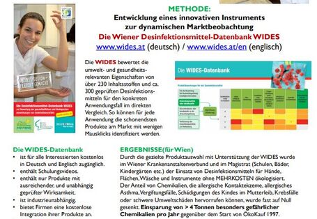 Poster: Beschaffung von Desinfektionsmitteln